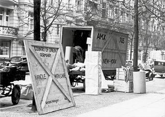 Berlin, Emigration von Juden, Umzugswagen, 1939